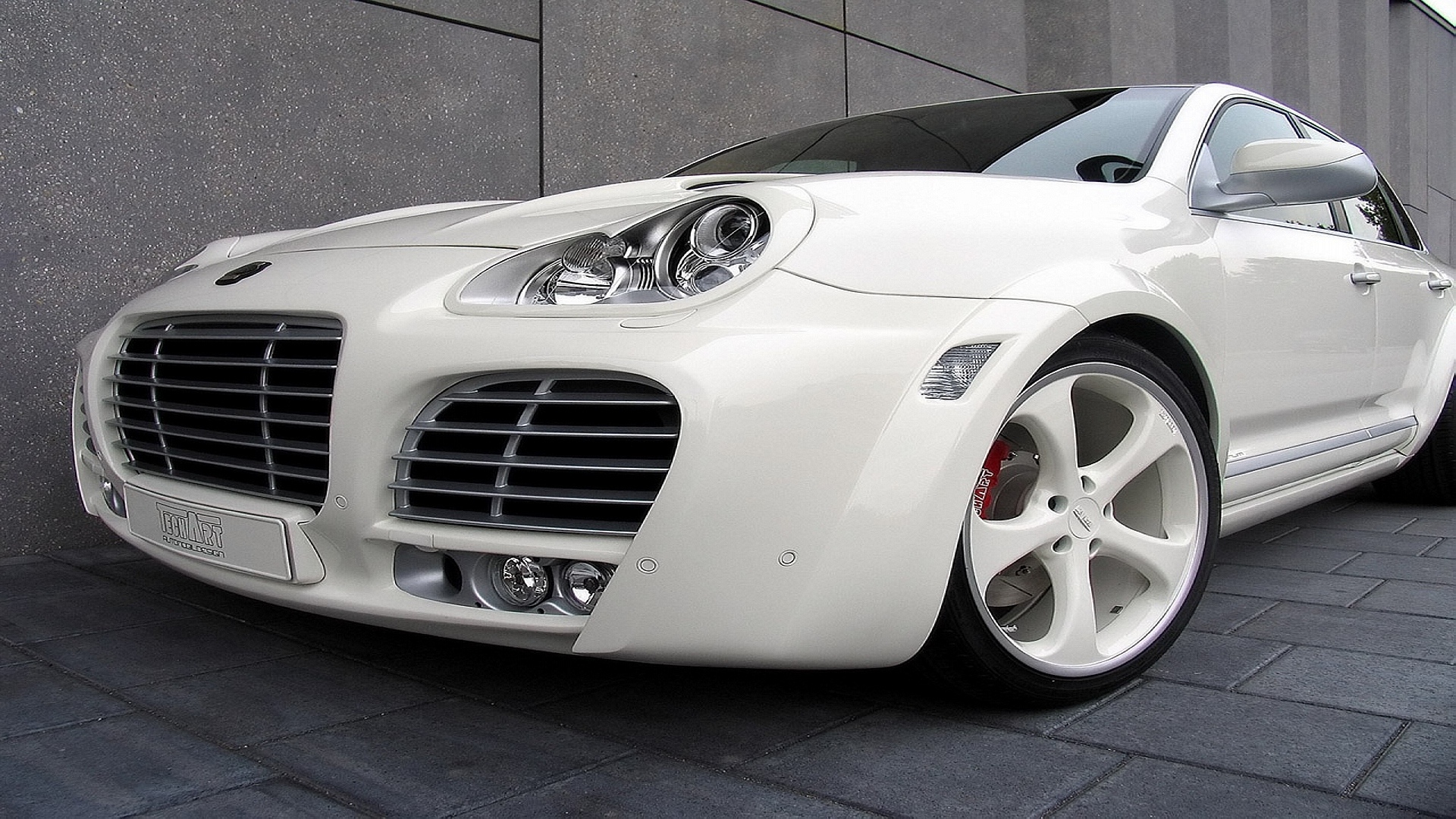 Porsche S Cayenne 2007 White - HD Wallpaper 