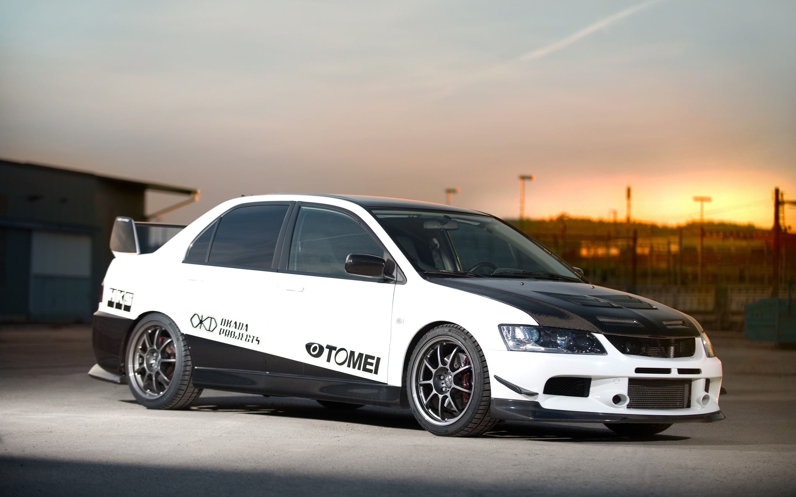 Wallpaper - Mitsubishi Lancer Evo 8 Tuning - HD Wallpaper 