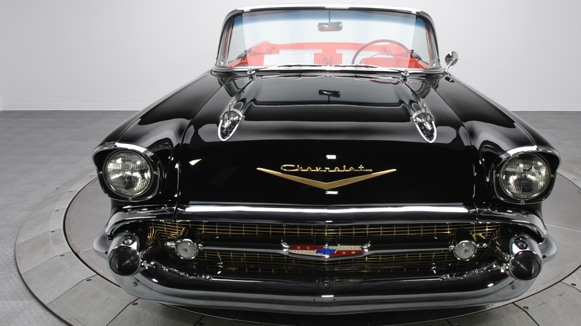 1957 Chevrolet Bel Air Convertible Wallpaper Hd - HD Wallpaper 