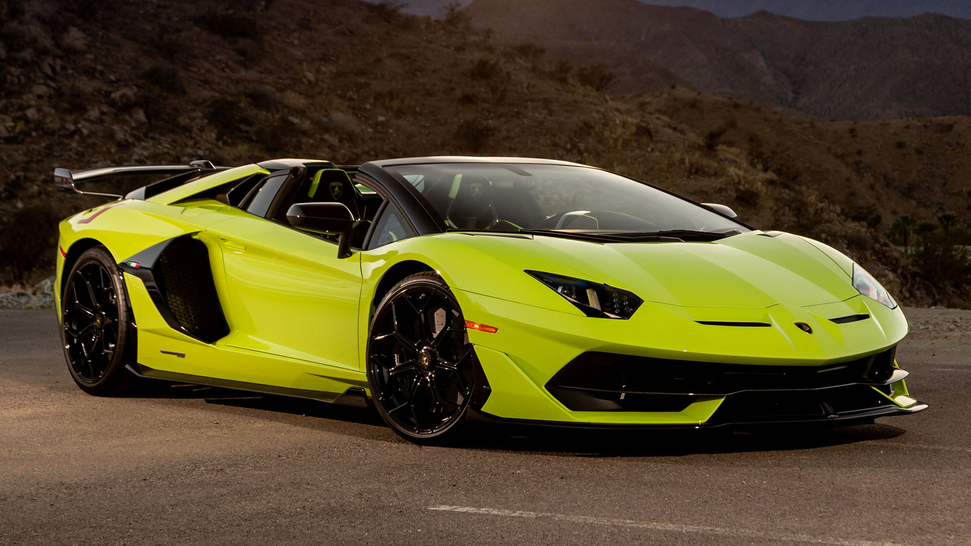 2020 Lamborghini Aventador Svj Roadster - HD Wallpaper 