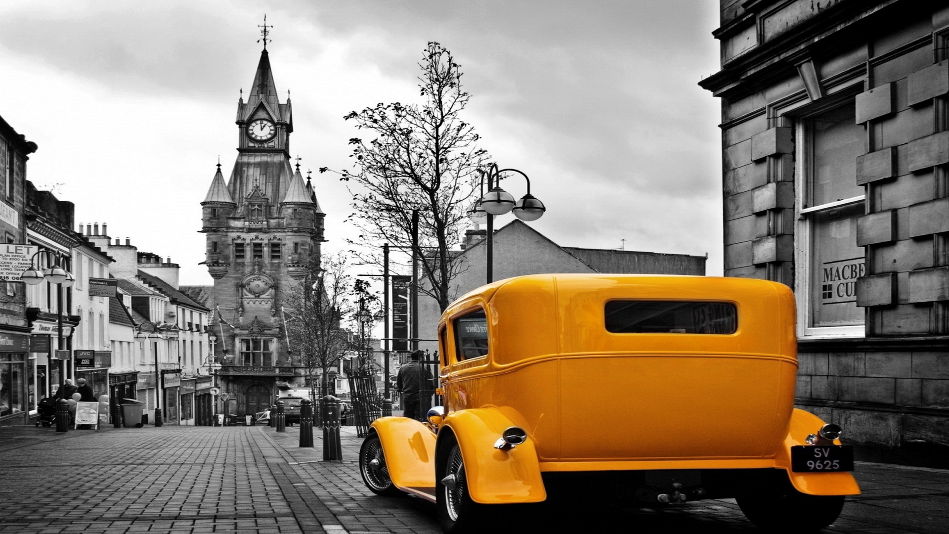 Hd Vintage Car Wallpaper - Dunfermline - HD Wallpaper 