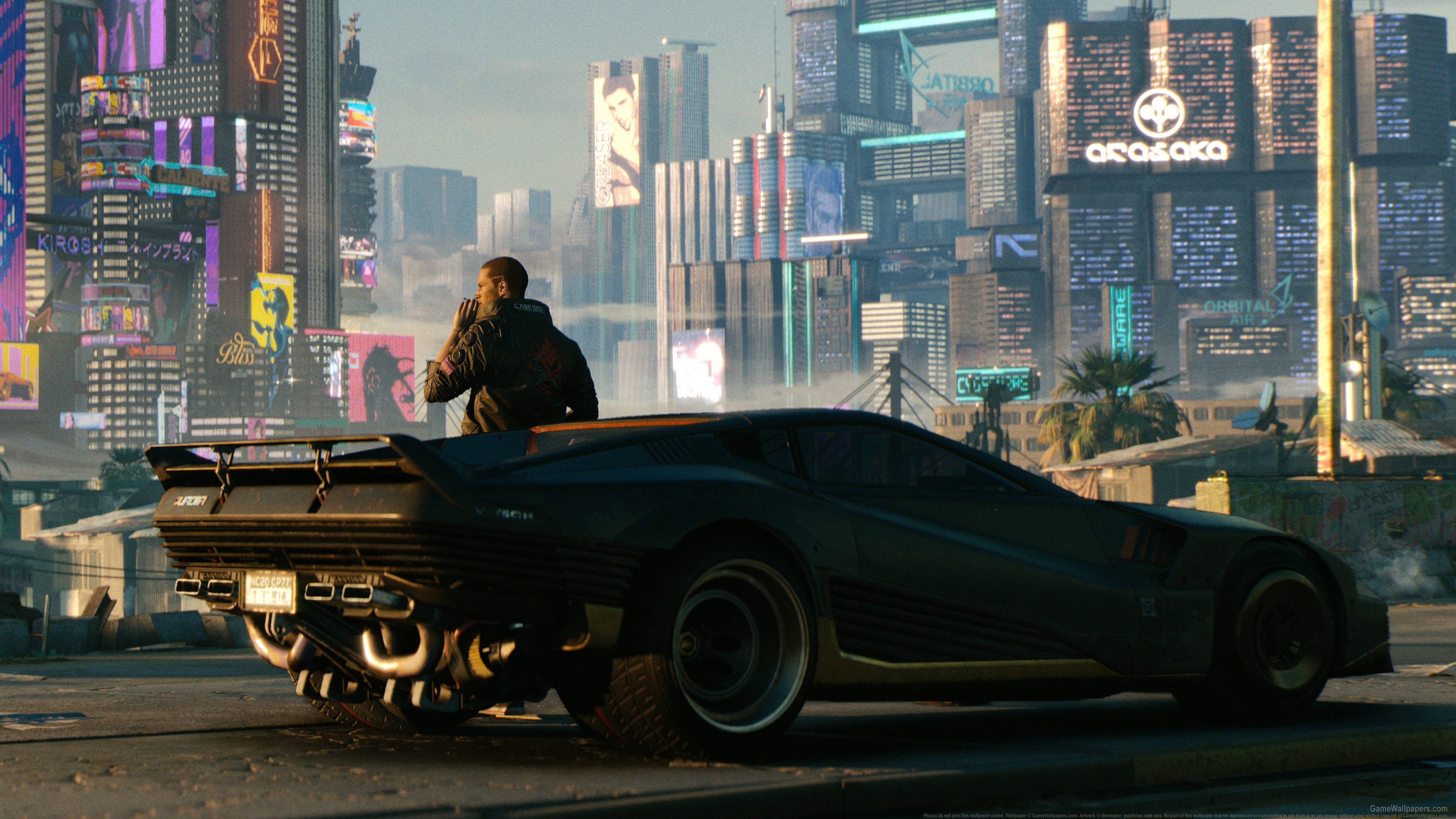 Cyberpunk 2077, V, Car, Quadra V-tech, 4k, - HD Wallpaper 