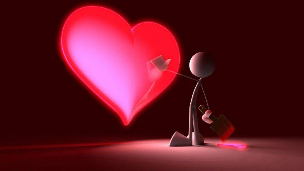 Heart Touching Shayari Images - Man With Big Heart - HD Wallpaper 