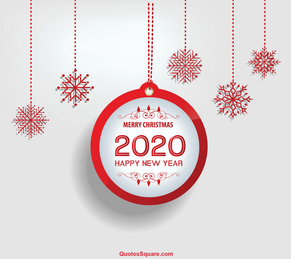 Merry Christmas And Happy New Year Wallpaper Image - Happy New Year 2020 4k - HD Wallpaper 