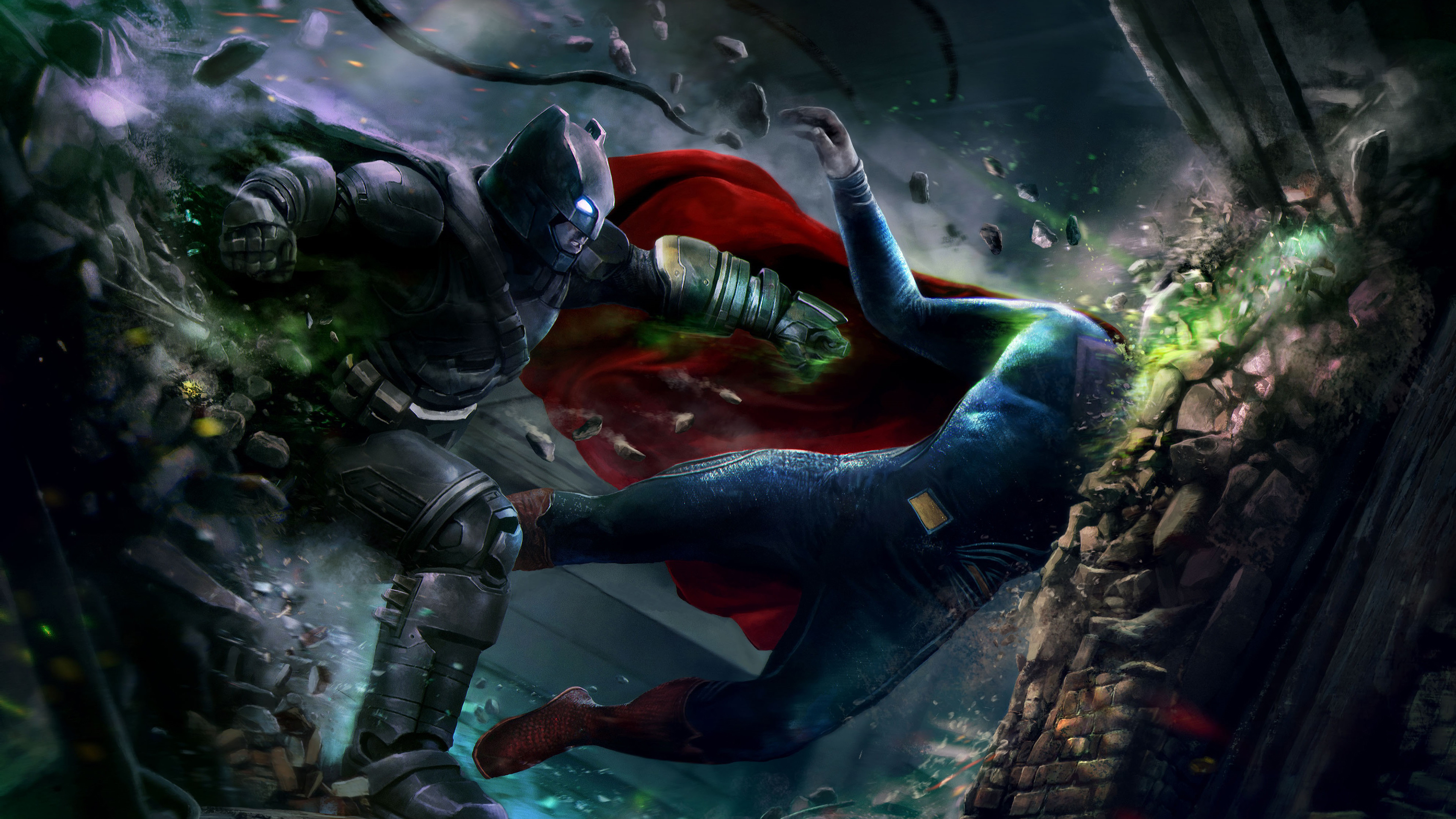 Batman V Superman 4k Wallpapers - Batman Vs Superman Wallpaper 4k - HD Wallpaper 