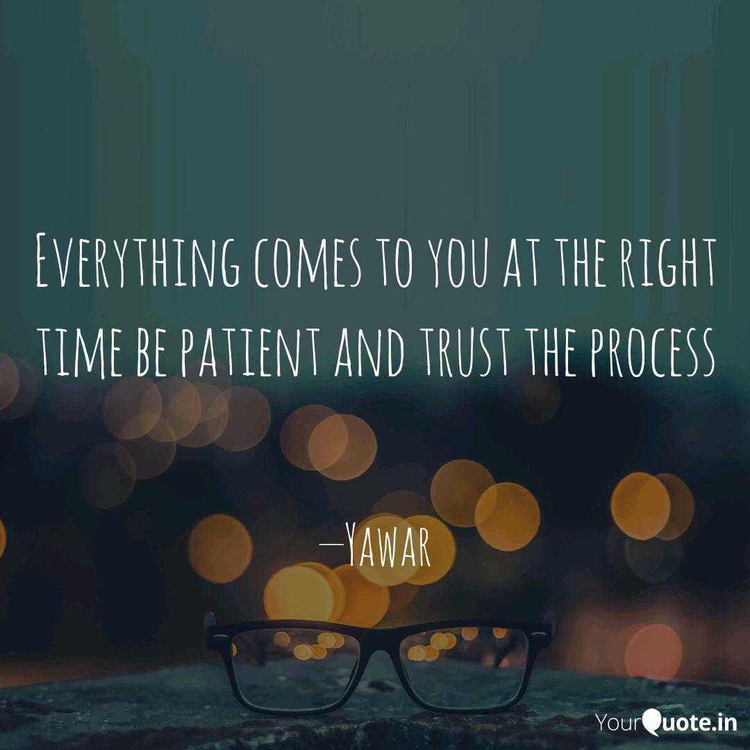 Everything Comes You Right Time Patient Trust Process - Ye Sab Tera Karam Hai Aaqa - HD Wallpaper 