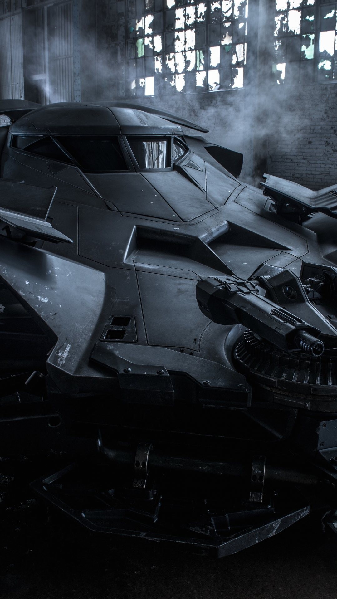 Batmobile In Batman Vs Superman - HD Wallpaper 