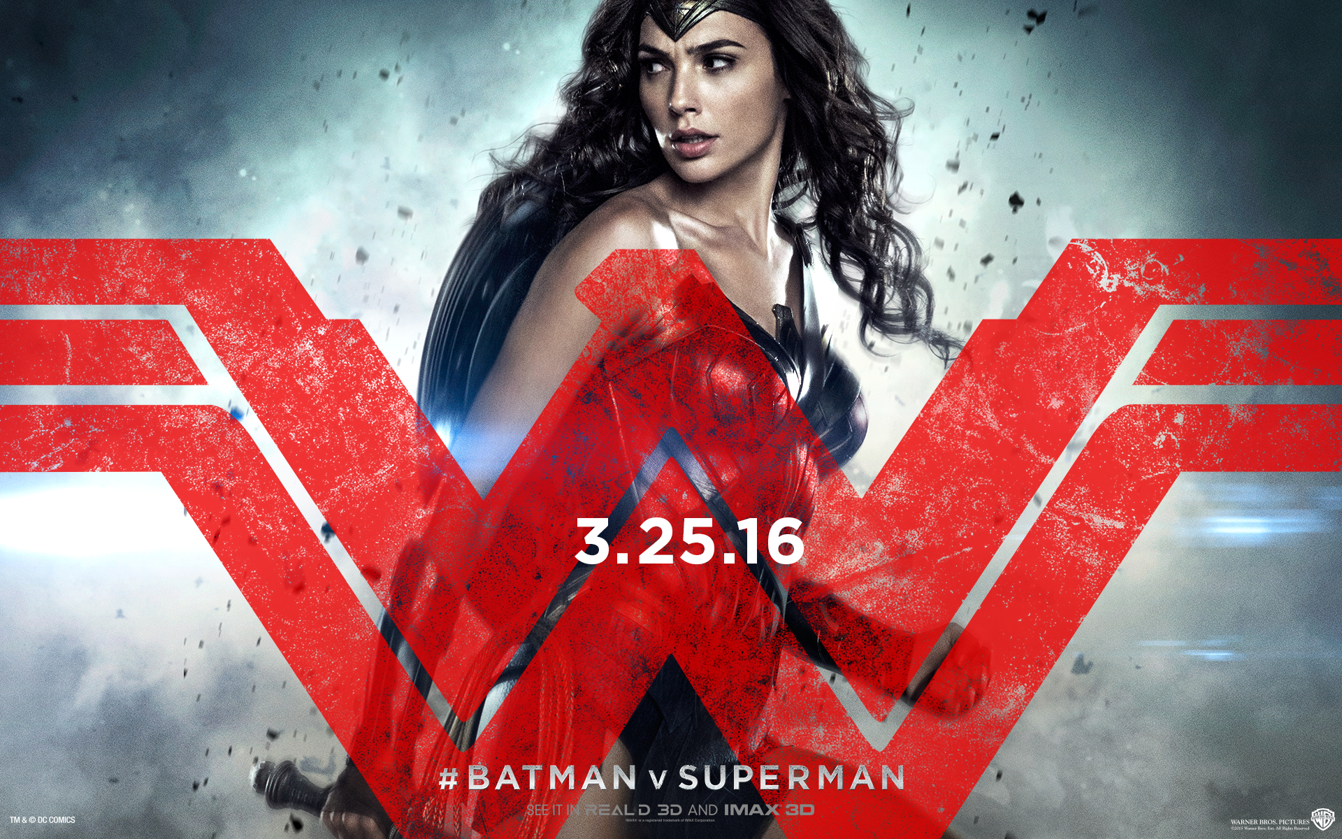 Batman Vs Superman Wonder Woman - HD Wallpaper 