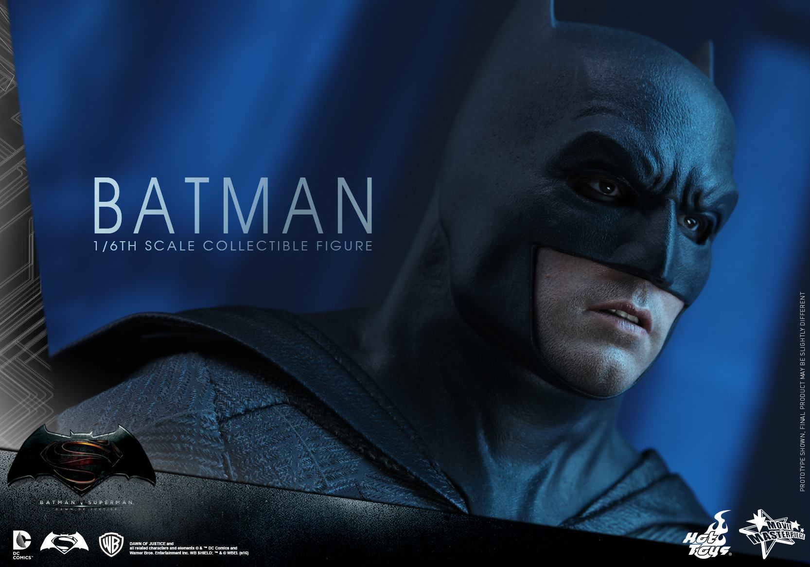 Batman Hot Toys Vs Superman - HD Wallpaper 