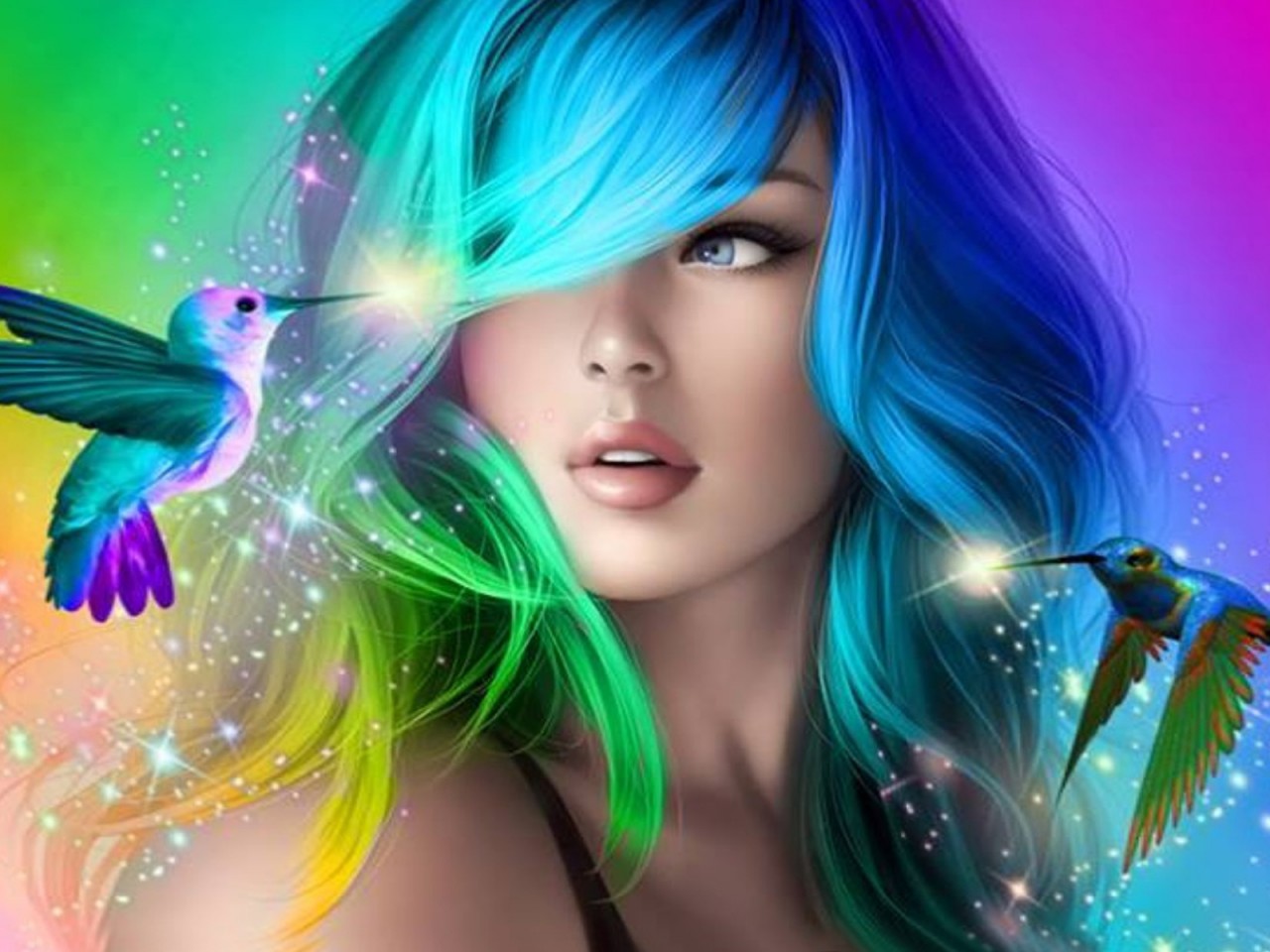 Desktop Wallpaper Hd Beautiful Girl - HD Wallpaper 