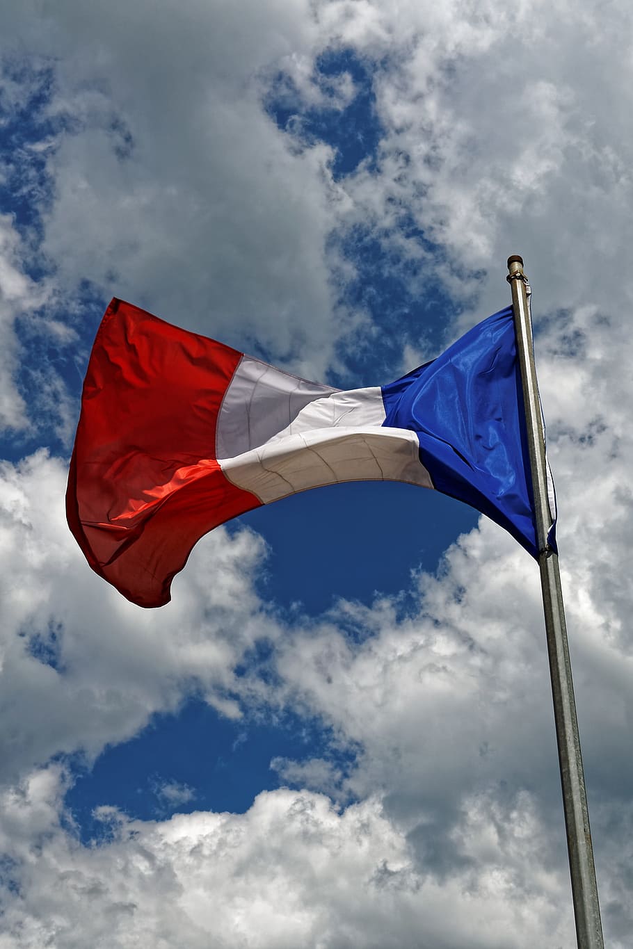 France, Flag, Blue, White, Red, France Flag, National - Flag Of France - HD Wallpaper 