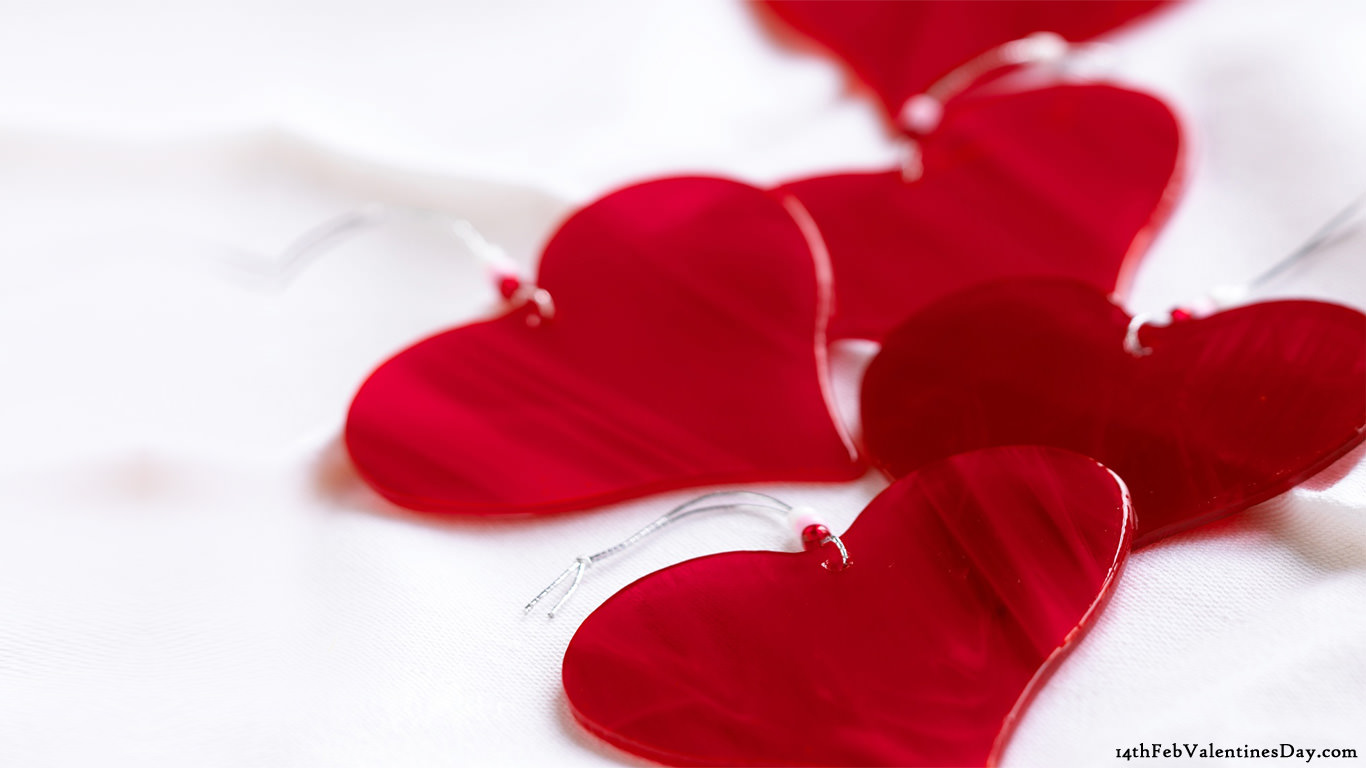 Heart Wallpaper - Iphone Red And White - HD Wallpaper 