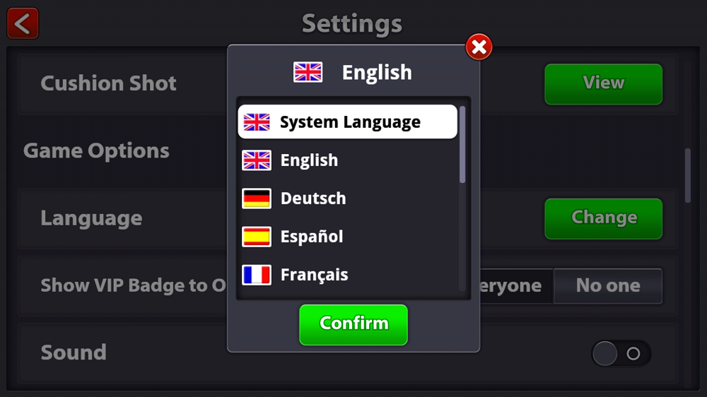 Change Language In 8 Ball Pool - HD Wallpaper 