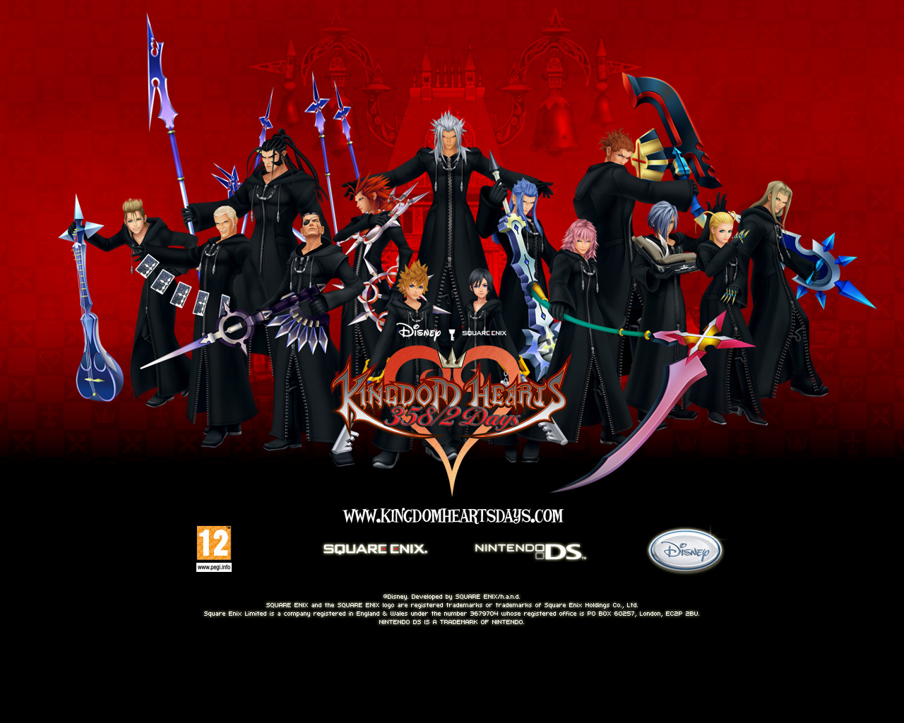 Kingdom Hearts All Organization 13 Members - HD Wallpaper 