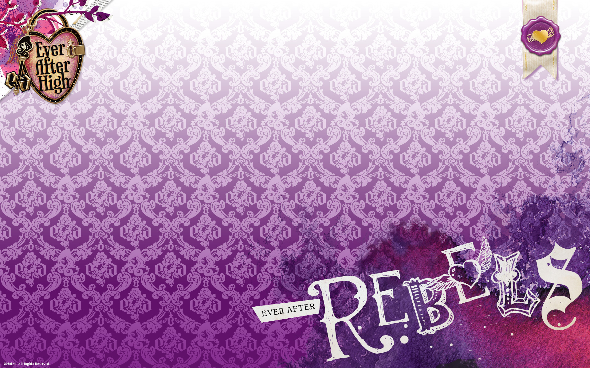 Ever After High Rebels Wallpaper - Ever After High Wallpaper For Iphone - HD Wallpaper 