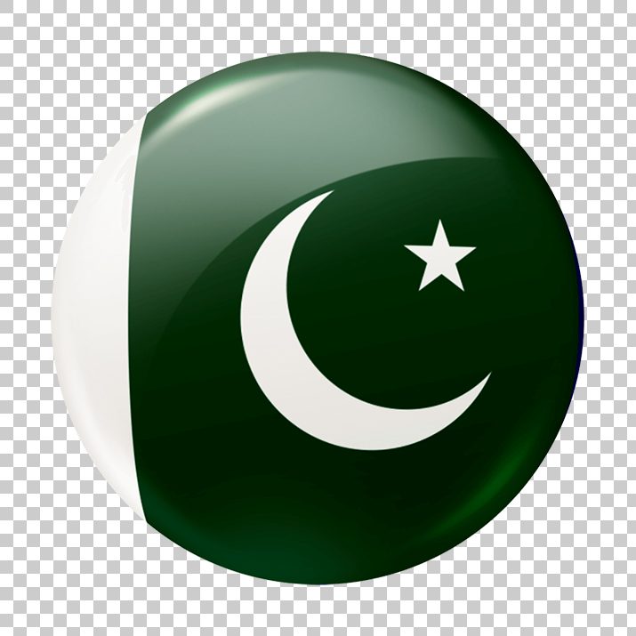 Pakistan Flag Badge Png Image - Dalton Atom Model Png - HD Wallpaper 