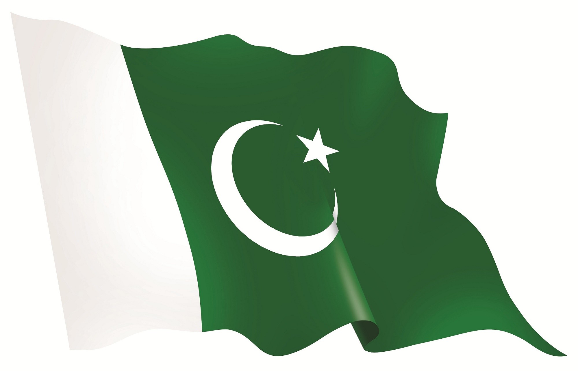Flying Pakistani Flag Beautiful Pakistani Flags 
 Data - High Resolution Pakistan Flag - HD Wallpaper 