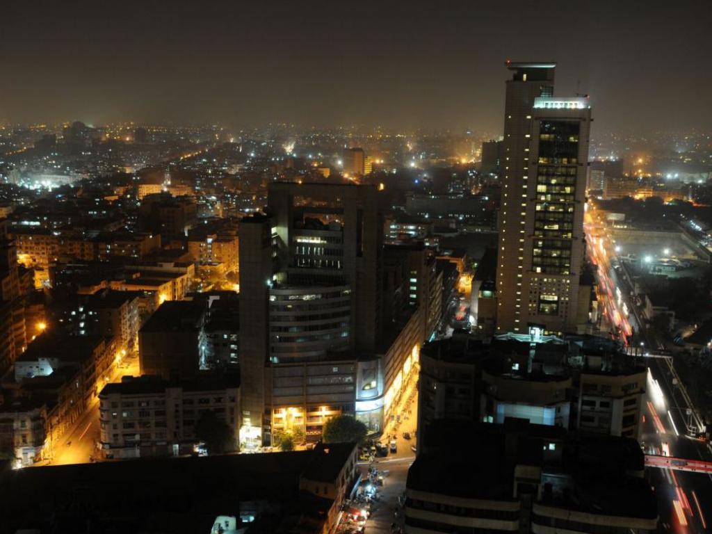 Karachi - Karachi City Night View - HD Wallpaper 