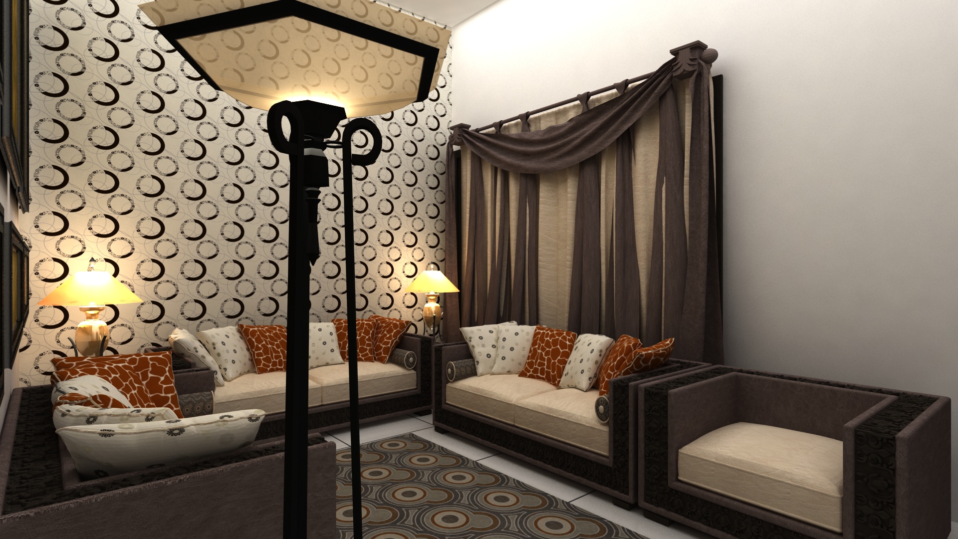 Pakistani Small Drawing Room Design - HD Wallpaper 