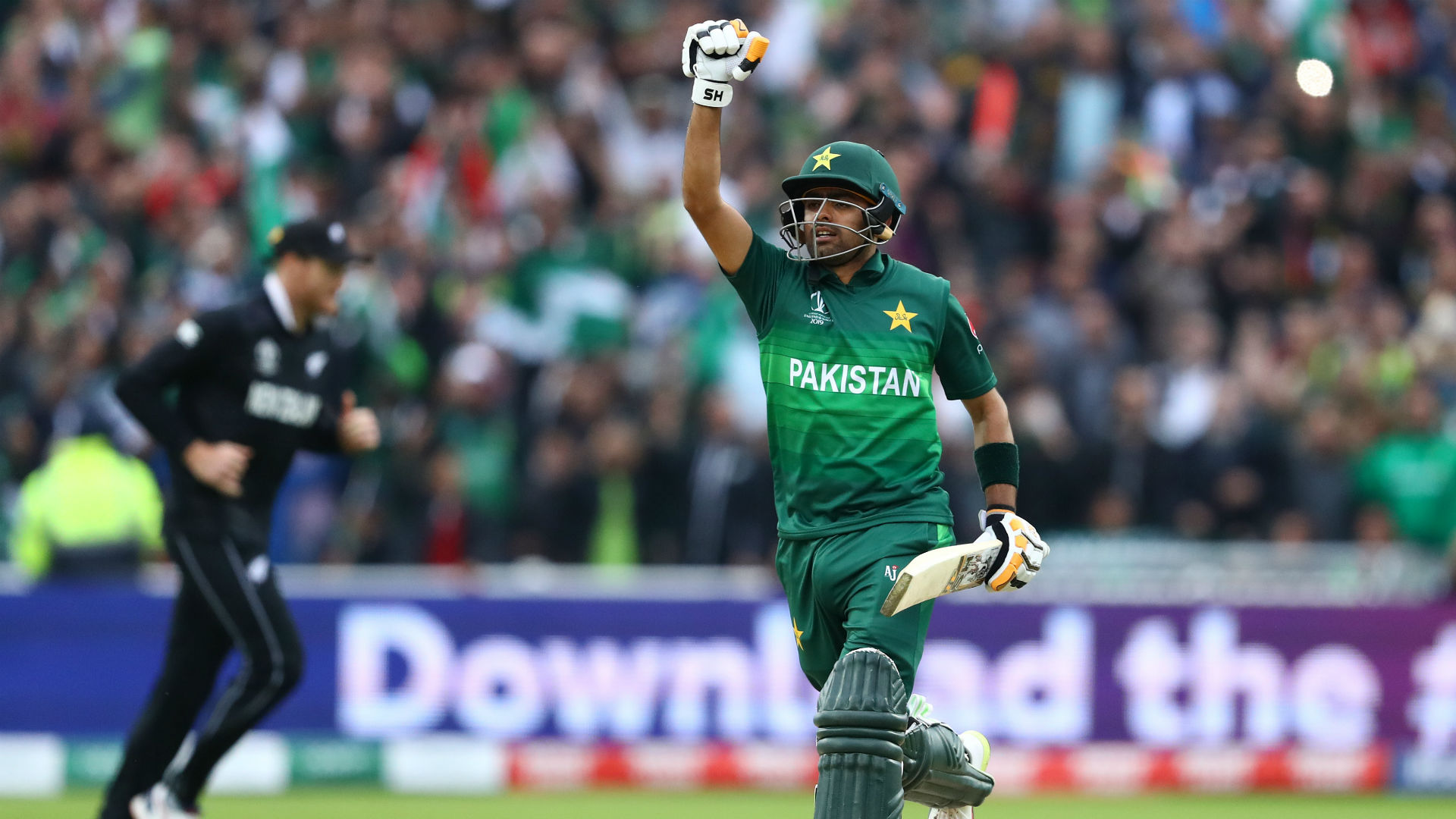 Pakistan V Afghanistan - Babar Azam World Cup 2019 Century - HD Wallpaper 