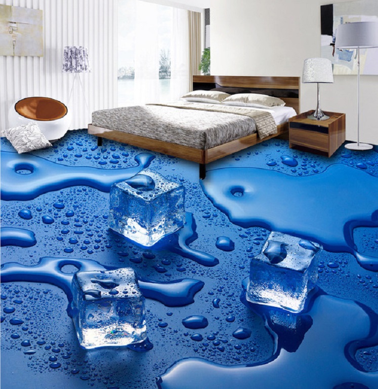 Impressive 3d Epoxy Flooring Designs For Dream Bedroom - Epoxy Floor Coating 3d - HD Wallpaper 