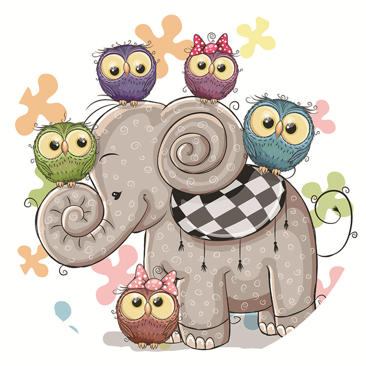 Carteles De Feliz Cumpleaños Buhos Y Monos - HD Wallpaper 