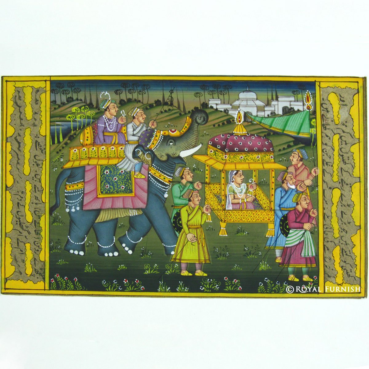 Rajasthani Painting Wallpaper - HD Wallpaper 