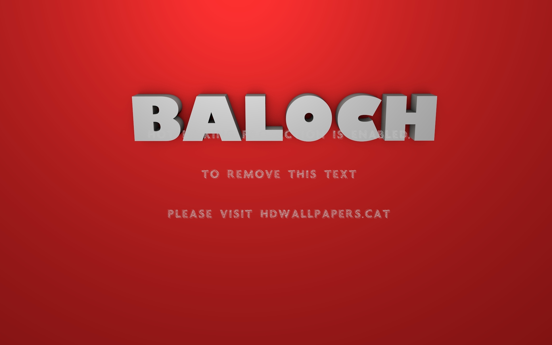 Baloch Red Pakistan Uae Dxb Balochsaab 3d - Graphic Design - HD Wallpaper 