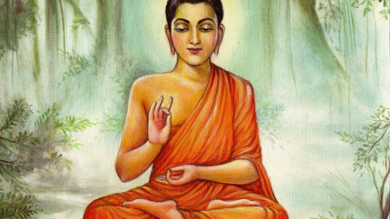 Gautam Buddha Wallpapers - Early Life Of Gautam Buddha - HD Wallpaper 