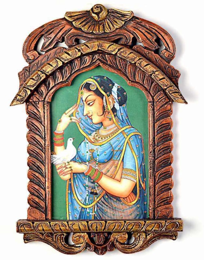 Jharokha Painting - HD Wallpaper 