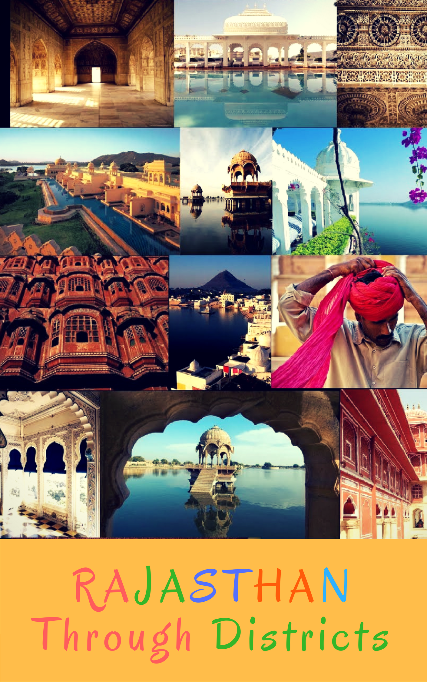 Rajasthan Through Districts - Cultural Montage Of Rajasthan - HD Wallpaper 