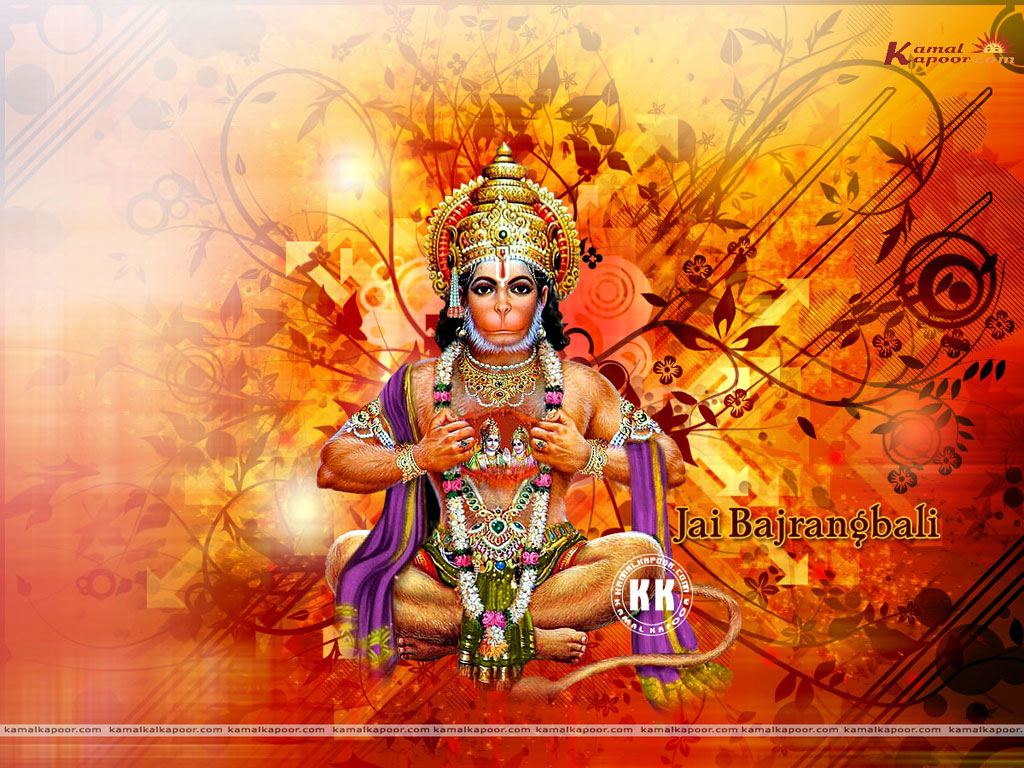 Hindu God Wallpaper Hanuman - HD Wallpaper 