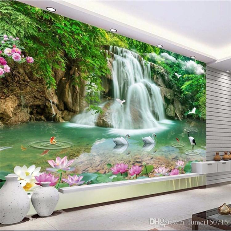 Paisagem Papeis De Parede Para Sala - HD Wallpaper 