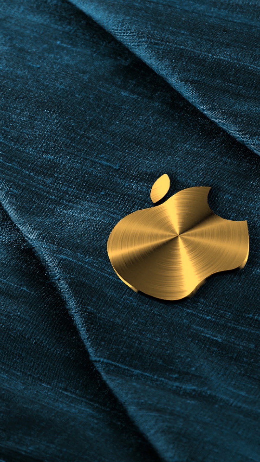 Gold Apple Logo Android Best Wallpaper - Gold Apple Logo Hd - HD Wallpaper 