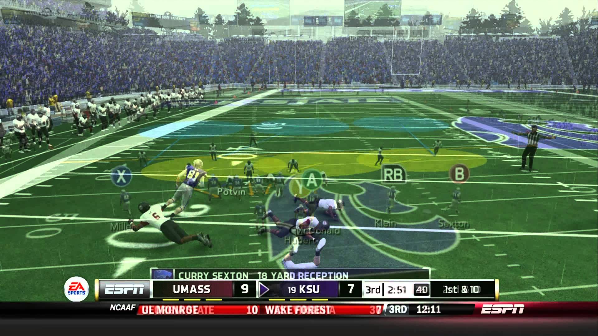 Ncaa Football 14 Umass Minutemen Dynasty Ep - Ncaa Football 14 Kansas State - HD Wallpaper 