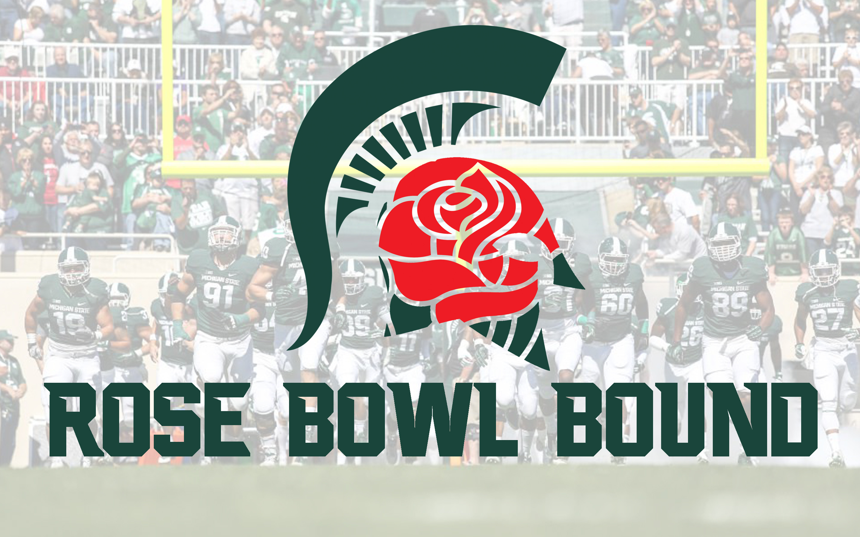 Michigan State Rose Bowl - HD Wallpaper 