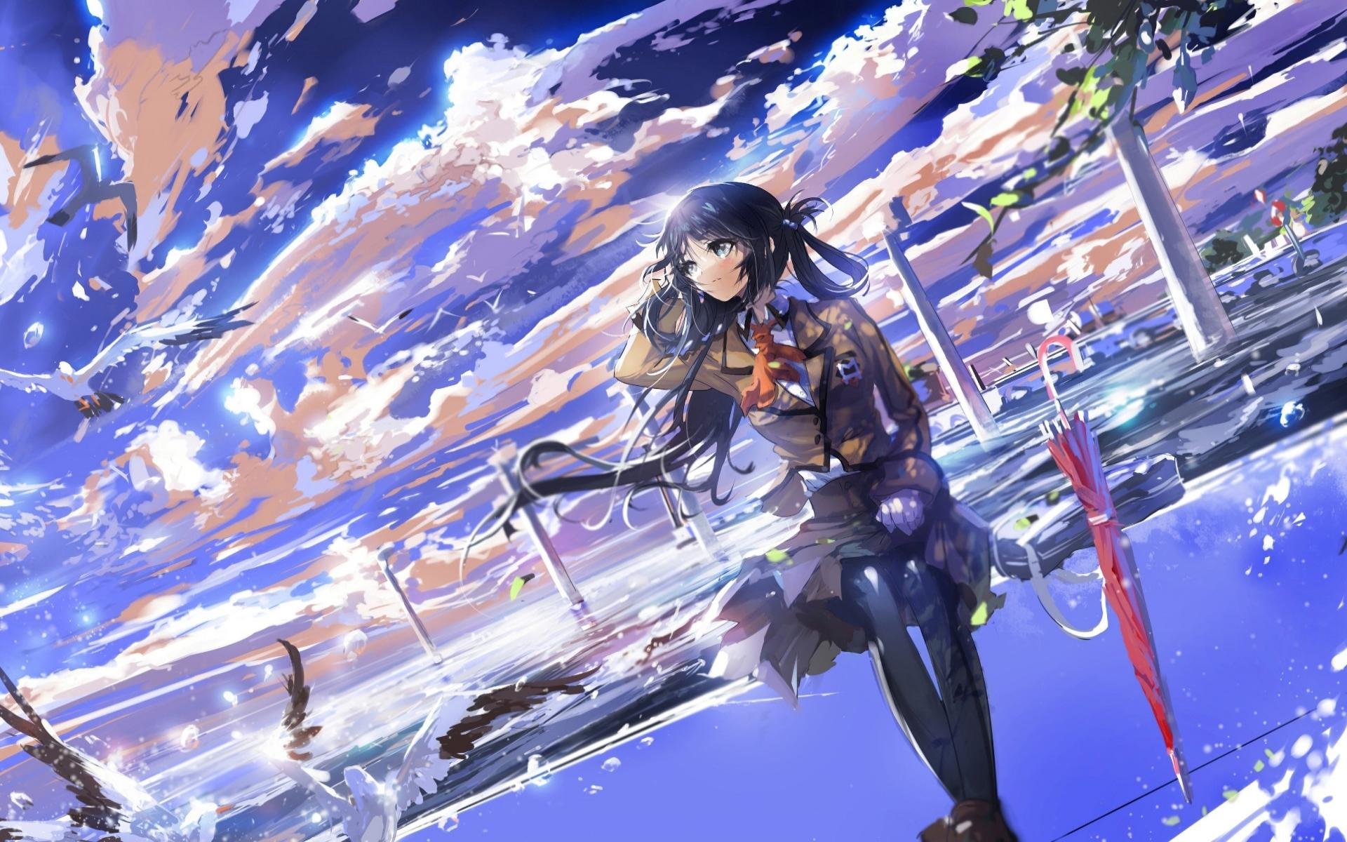 Awesome Nagi No Asukara Free Wallpaper Id - Miuna Nagi No Asu Kara - HD Wallpaper 