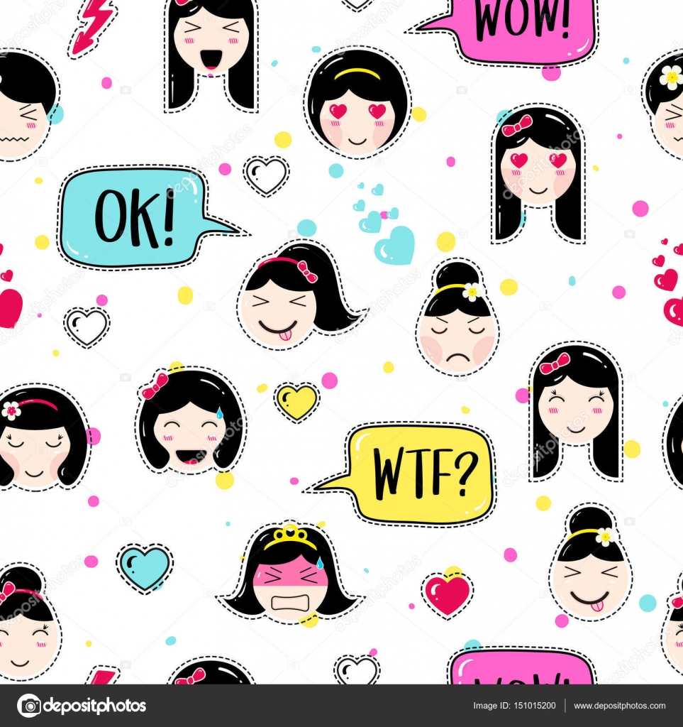 Anime Emoticons - HD Wallpaper 