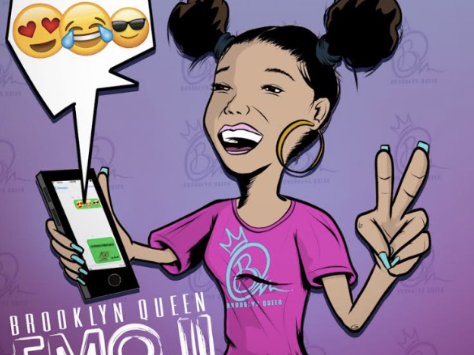 Queen Emoji Wallpapers - Brooklyn Queen Emoji - HD Wallpaper 