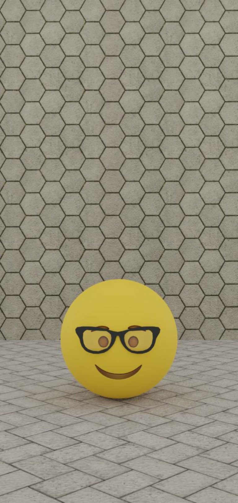 Emoji Phone Wallpaper 32 - Smiley - 768x1621 Wallpaper 