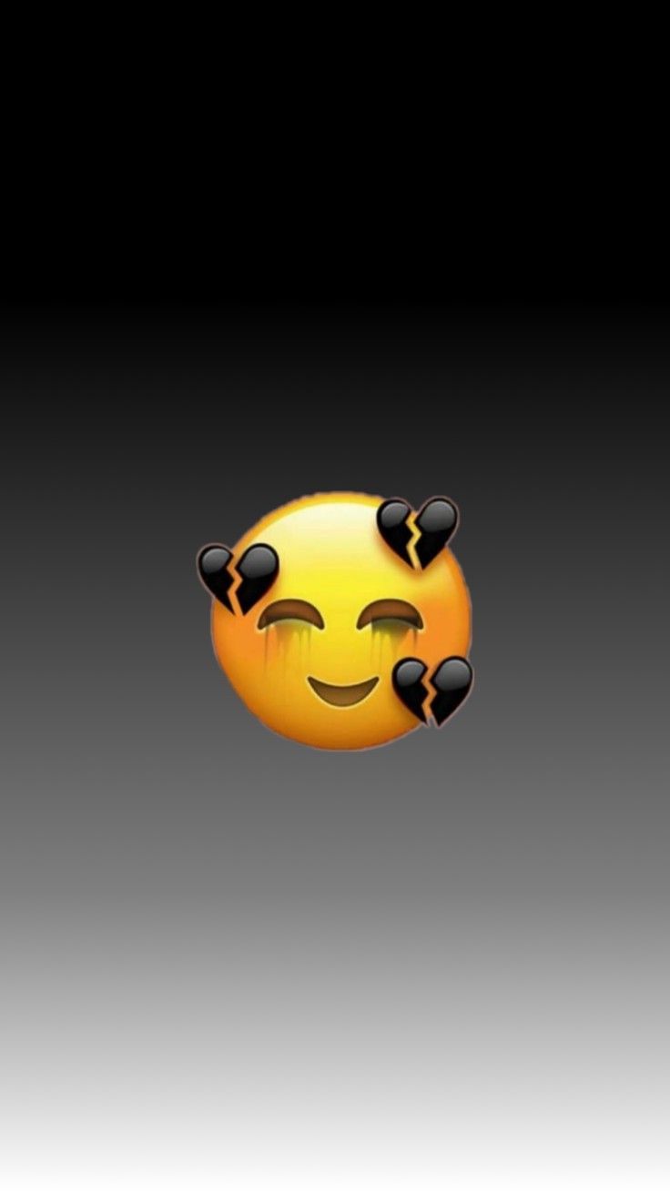 Emoji Iphone Bad Mood - HD Wallpaper 