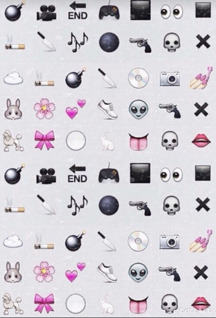 Emoji, Wallpaper, And Black Image - Iphone Smileys - HD Wallpaper 