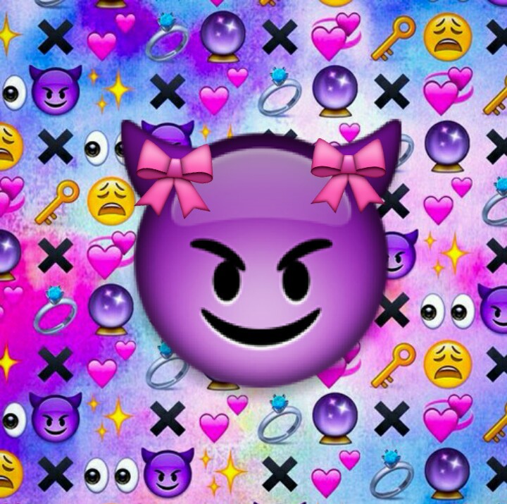 Emoji Background We Heart - HD Wallpaper 