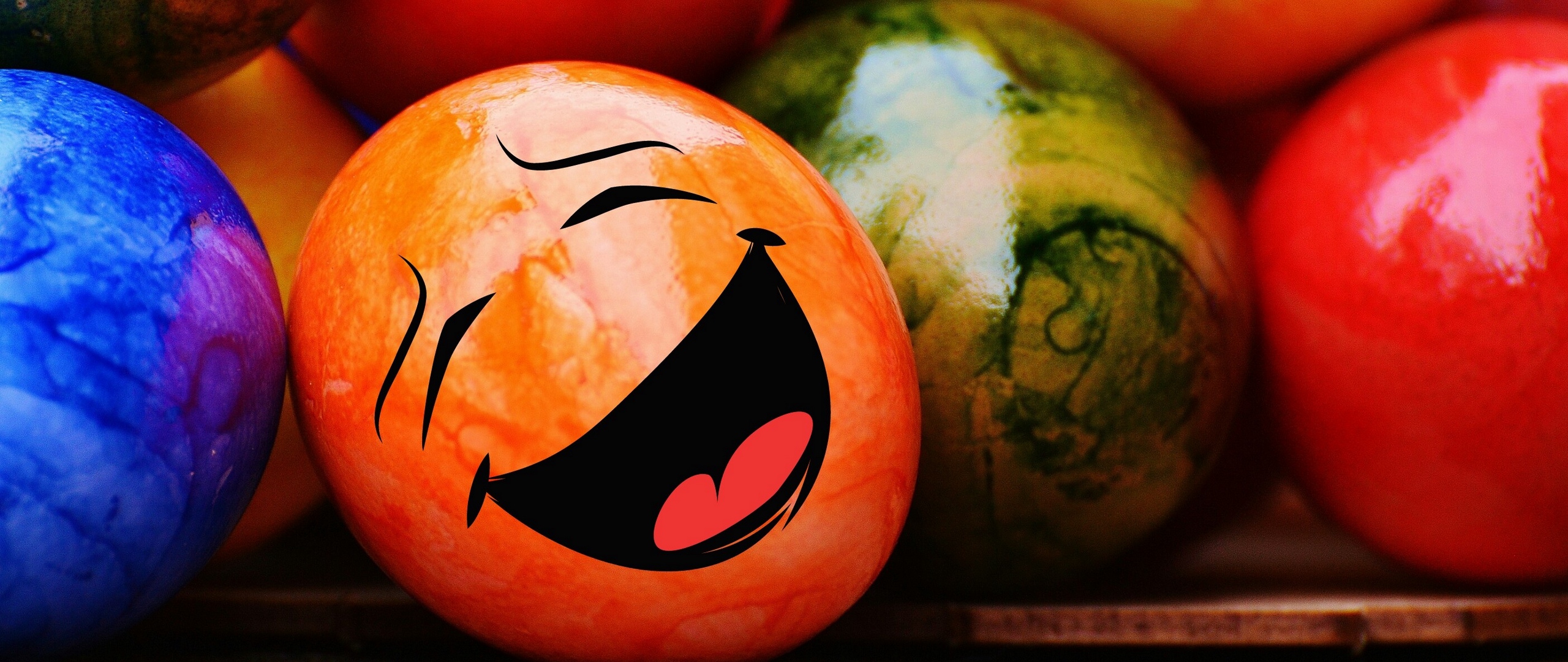 Wallpaper Easter, Easter Eggs, Emoticon - Extreme Easter - HD Wallpaper 