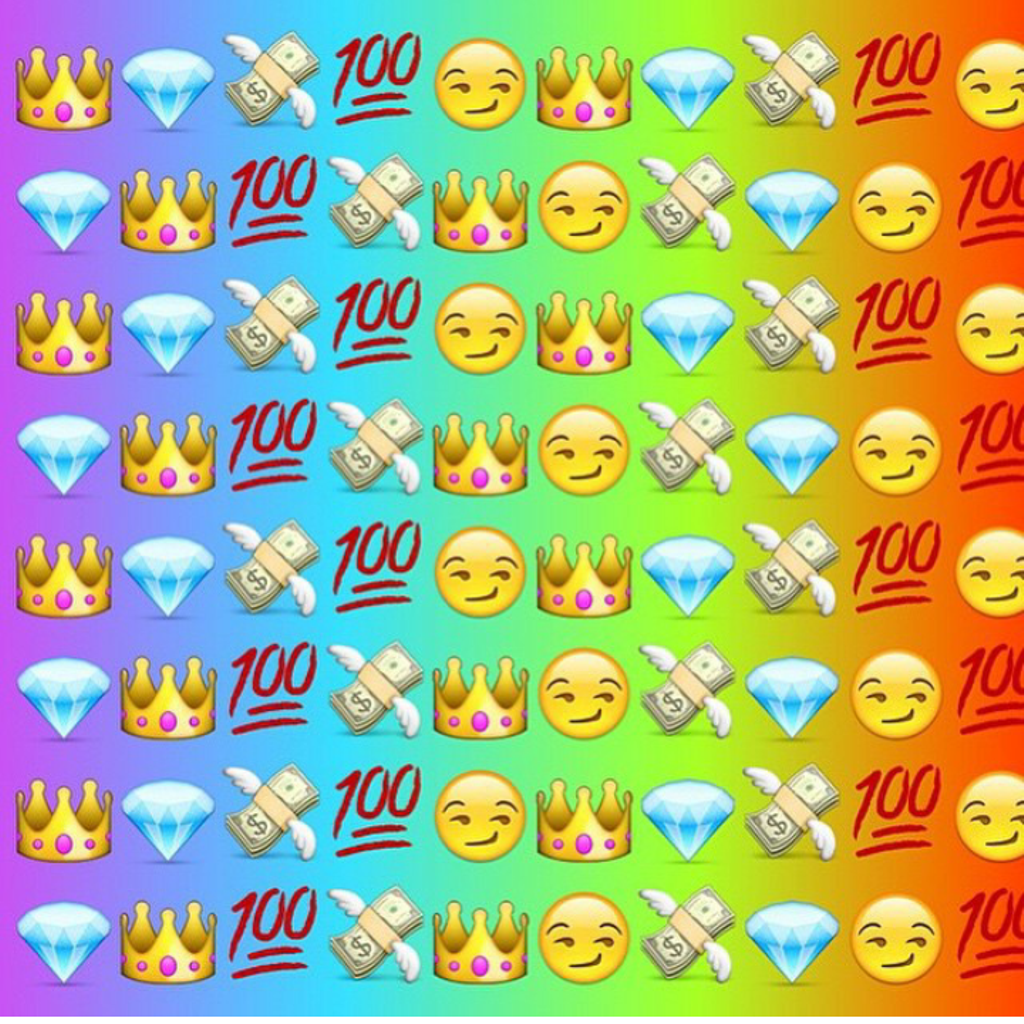 Wallpaper Emojis - Emoji Wallpaper Of Emojis - HD Wallpaper 