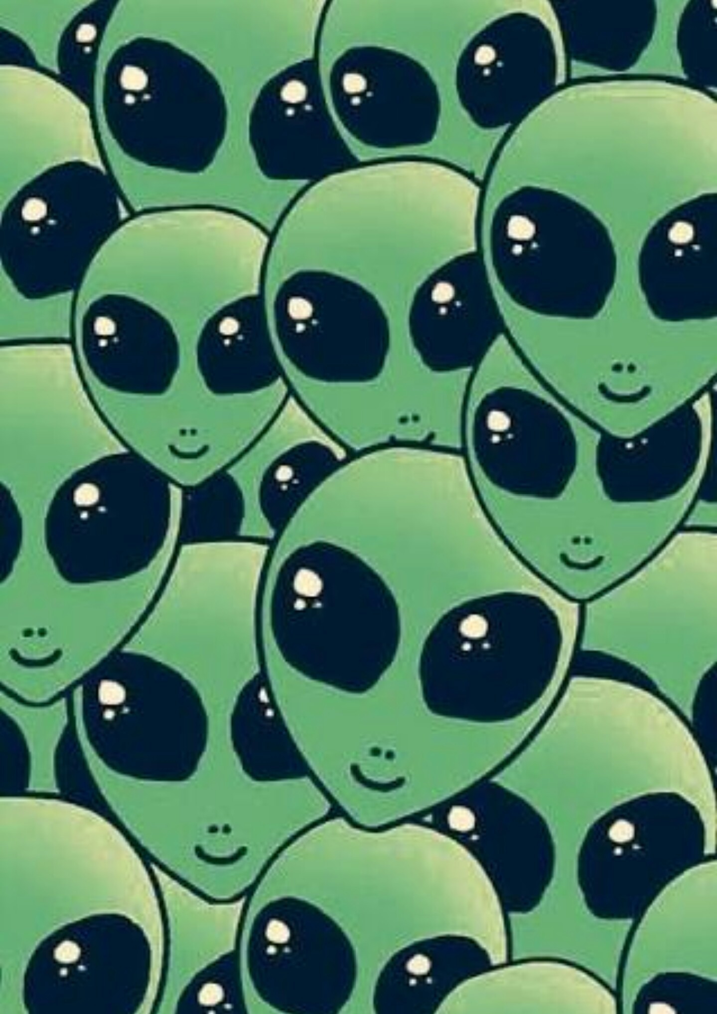 Alien Emoji Wallpaper - Imagenes Para Fondos De Pantalla Chidas De Aliens - HD Wallpaper 