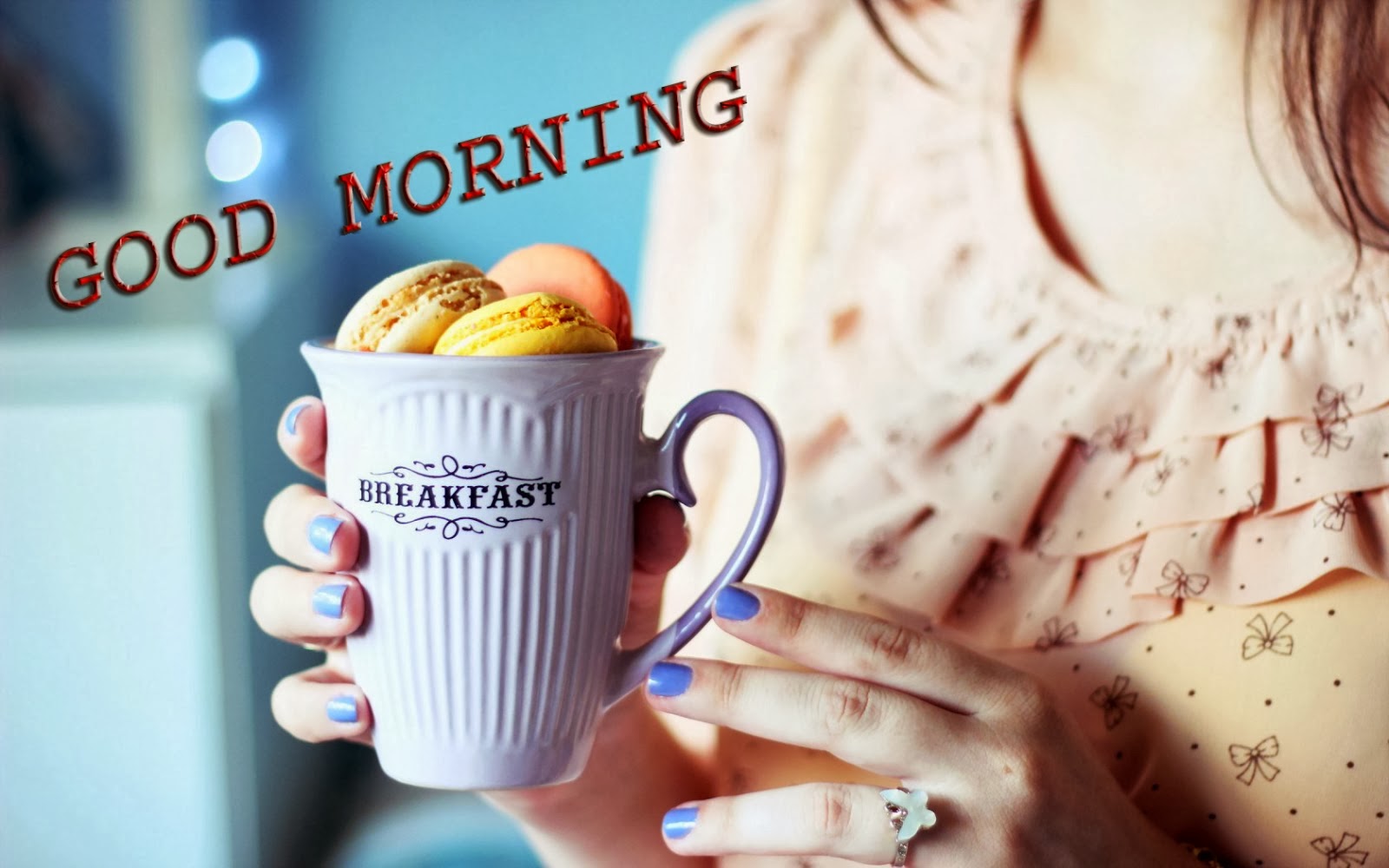 Good Morning Image For Facebook Girls - HD Wallpaper 