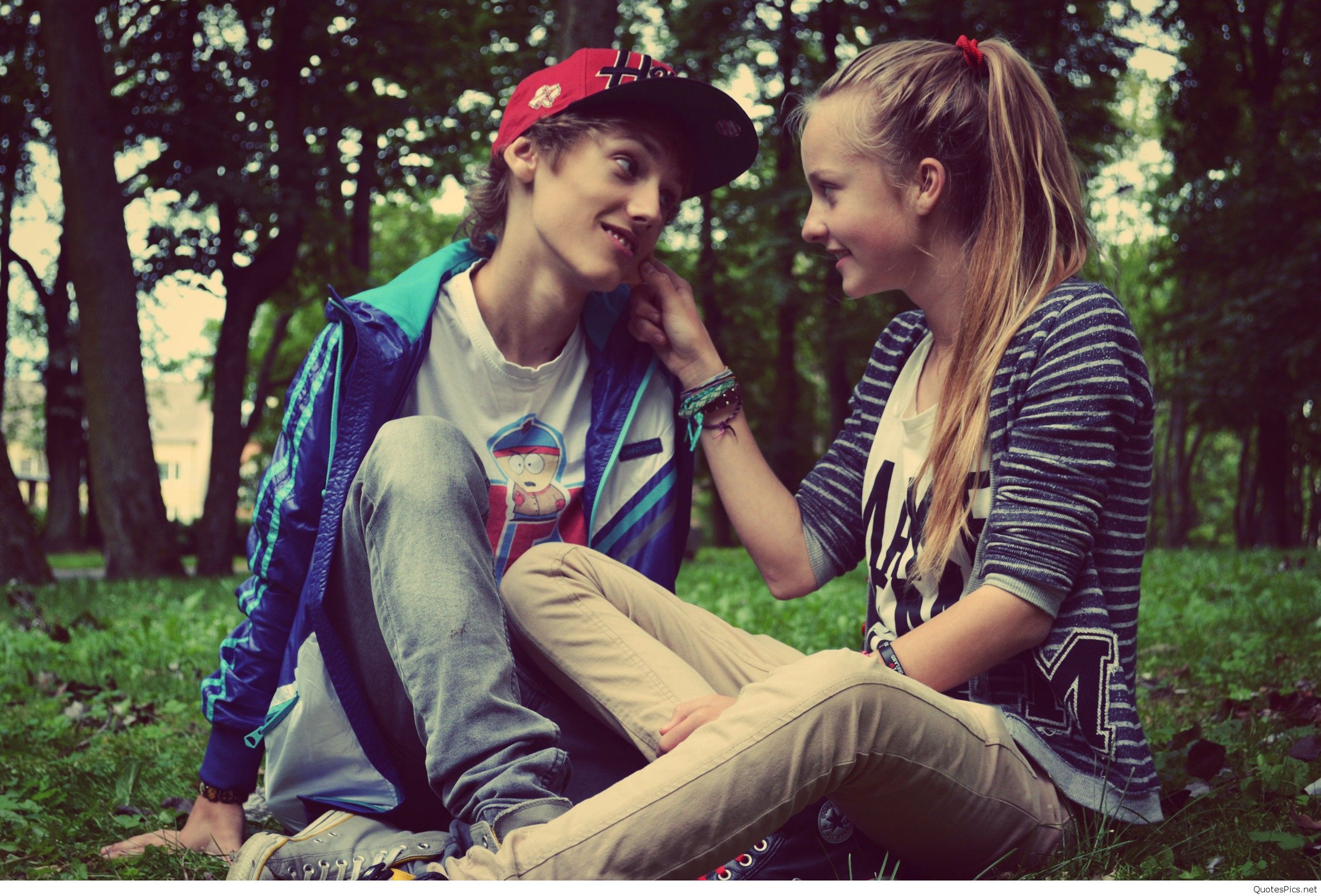 Love Romantic Cute Couple - HD Wallpaper 