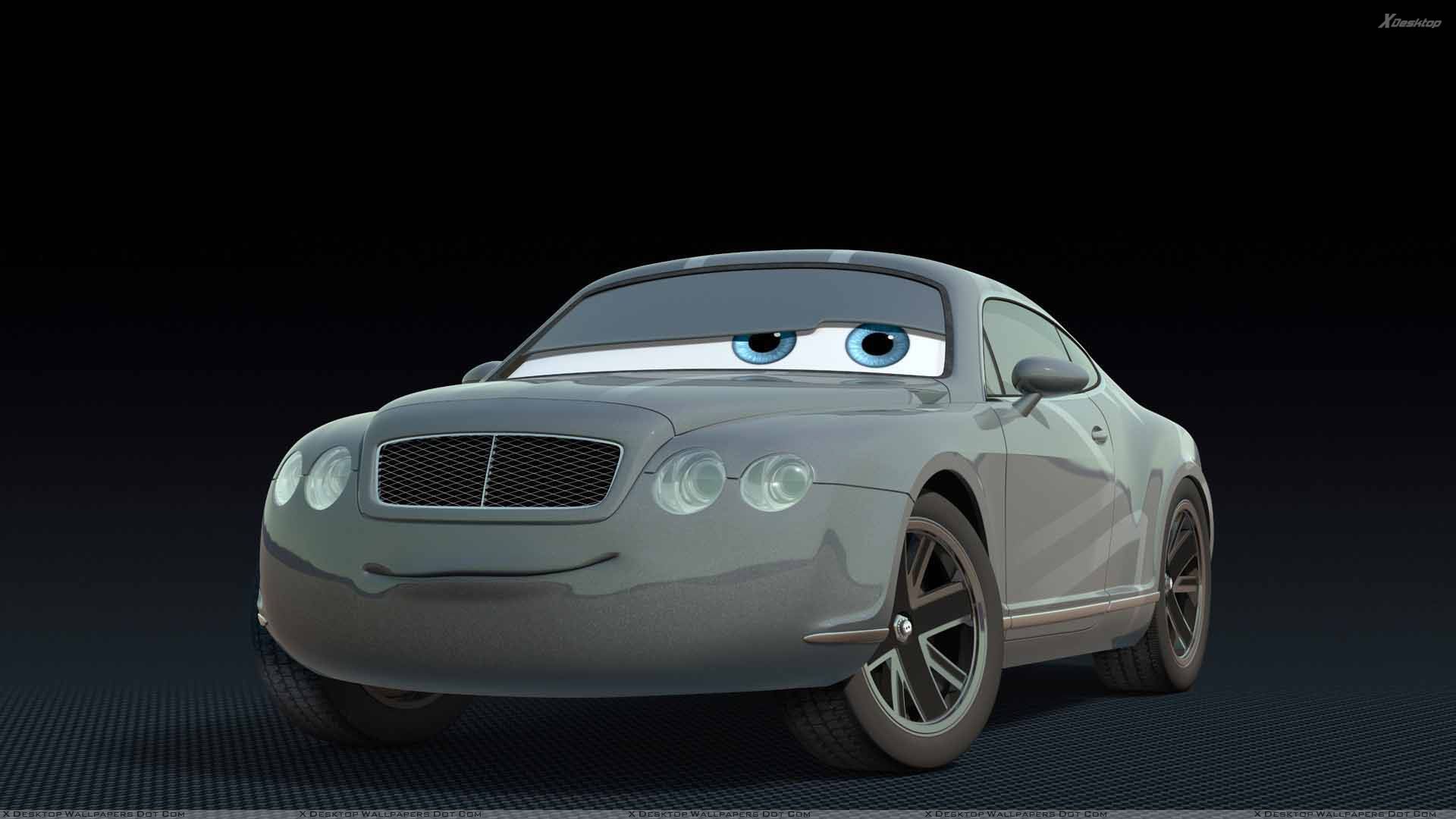 Cars 2 Bentley Continental - HD Wallpaper 