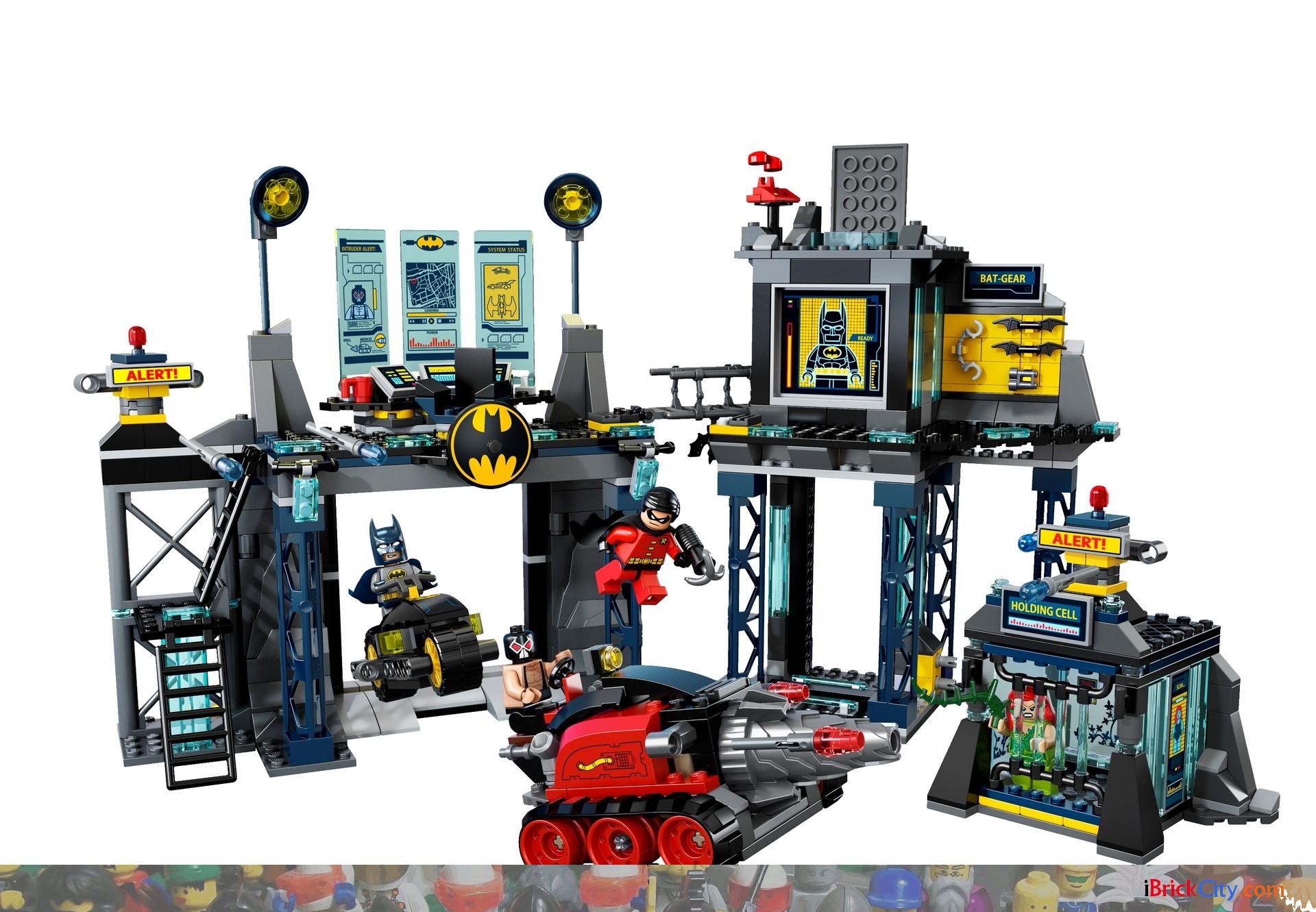Lego The Batcave 6860 - HD Wallpaper 